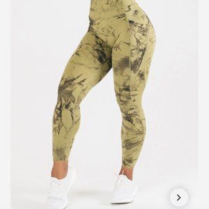 ALPHALETE Force Leggings - Cactus Green